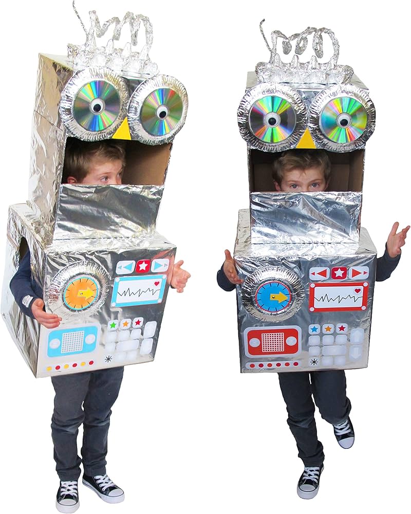 ReCycleMe Medium Craft Kit - Robot Dress Up