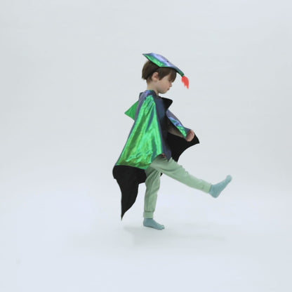 Meri Meri - Metallic Dragon Costume - Age 3-6