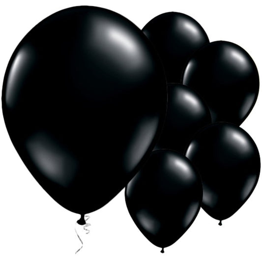 Black balloons