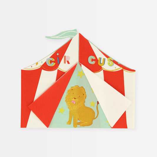 Circus Big Top Napkins - 16pk