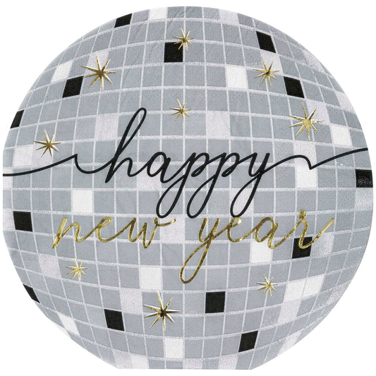 New Year Disco Ball Napkins - 16 pack