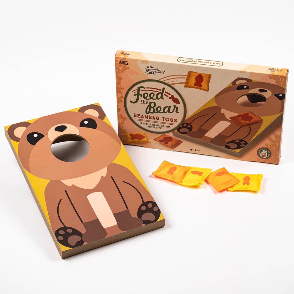 Feed The Bear Beanbag Toss Game