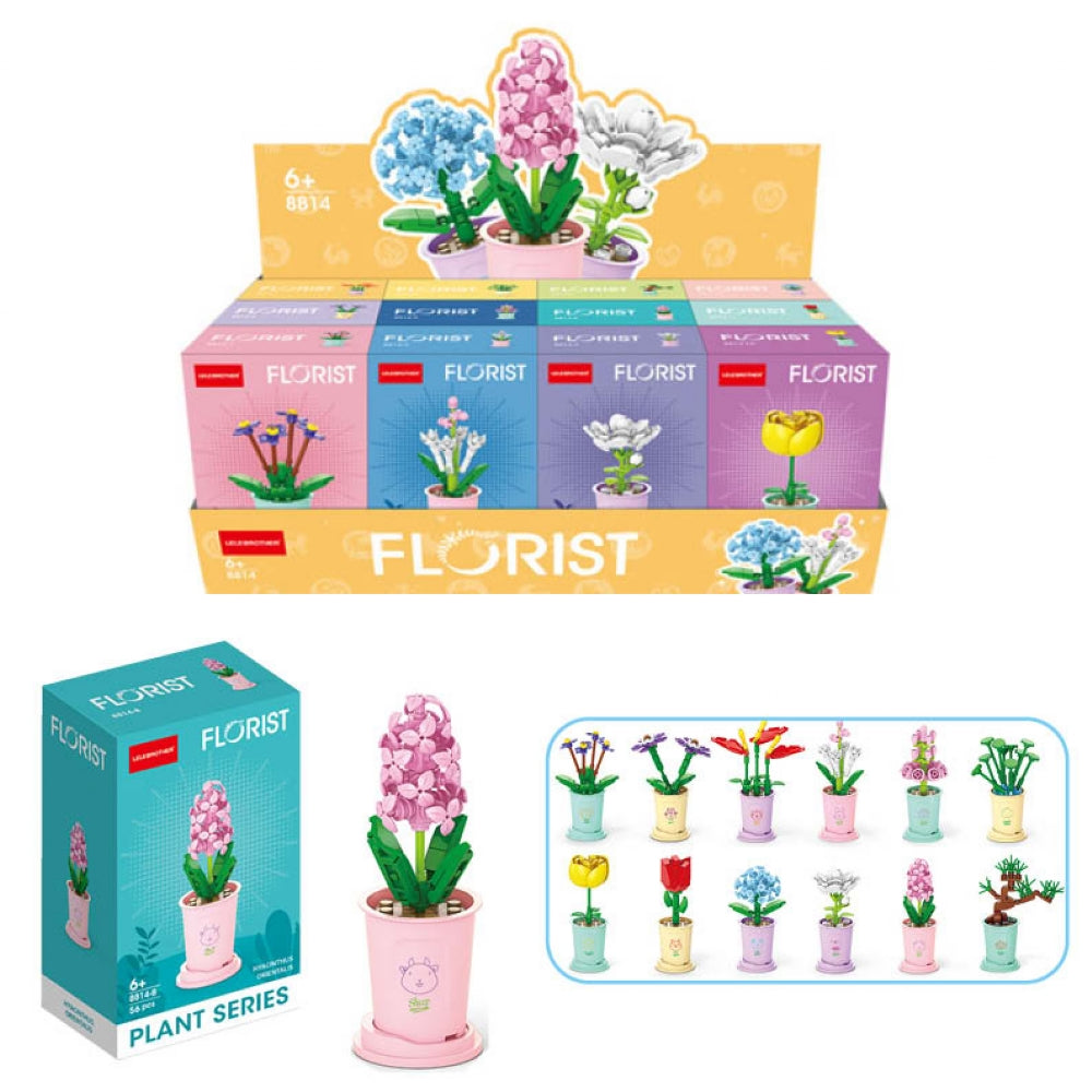 Flower Building Brick Kit