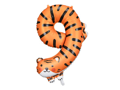 Number Animal Foil Balloon - 34 inch