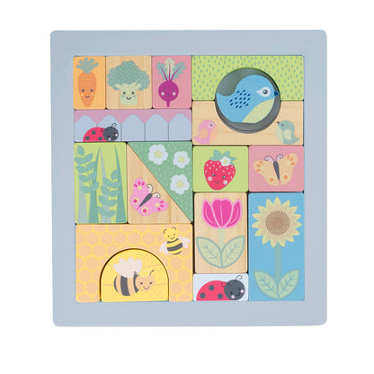 Spring Garden Block Wooden Puzzle