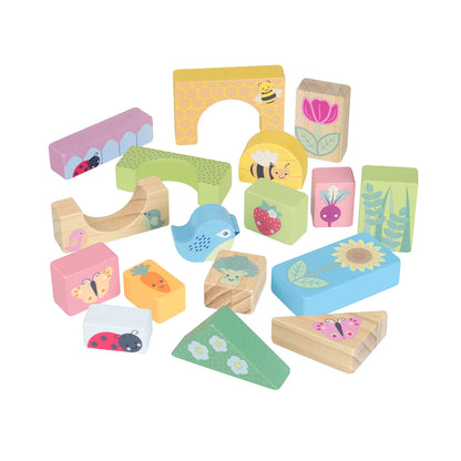 Spring Garden Block Wooden Puzzle