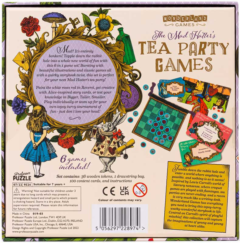 Mad Hatter's Tea Party Games