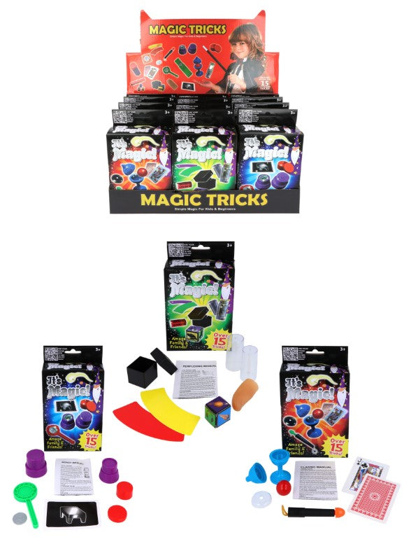 Magic Trick Set - 15 tricks