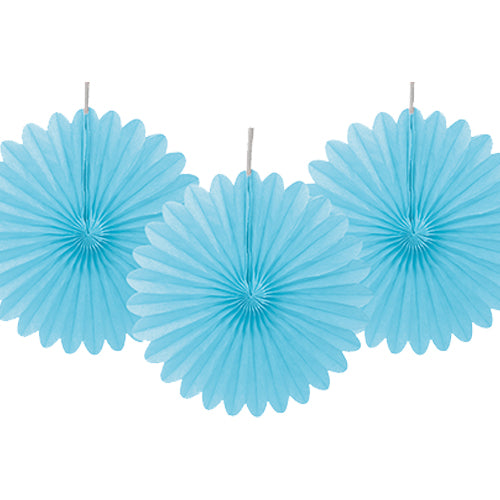 Blue Paper Fan