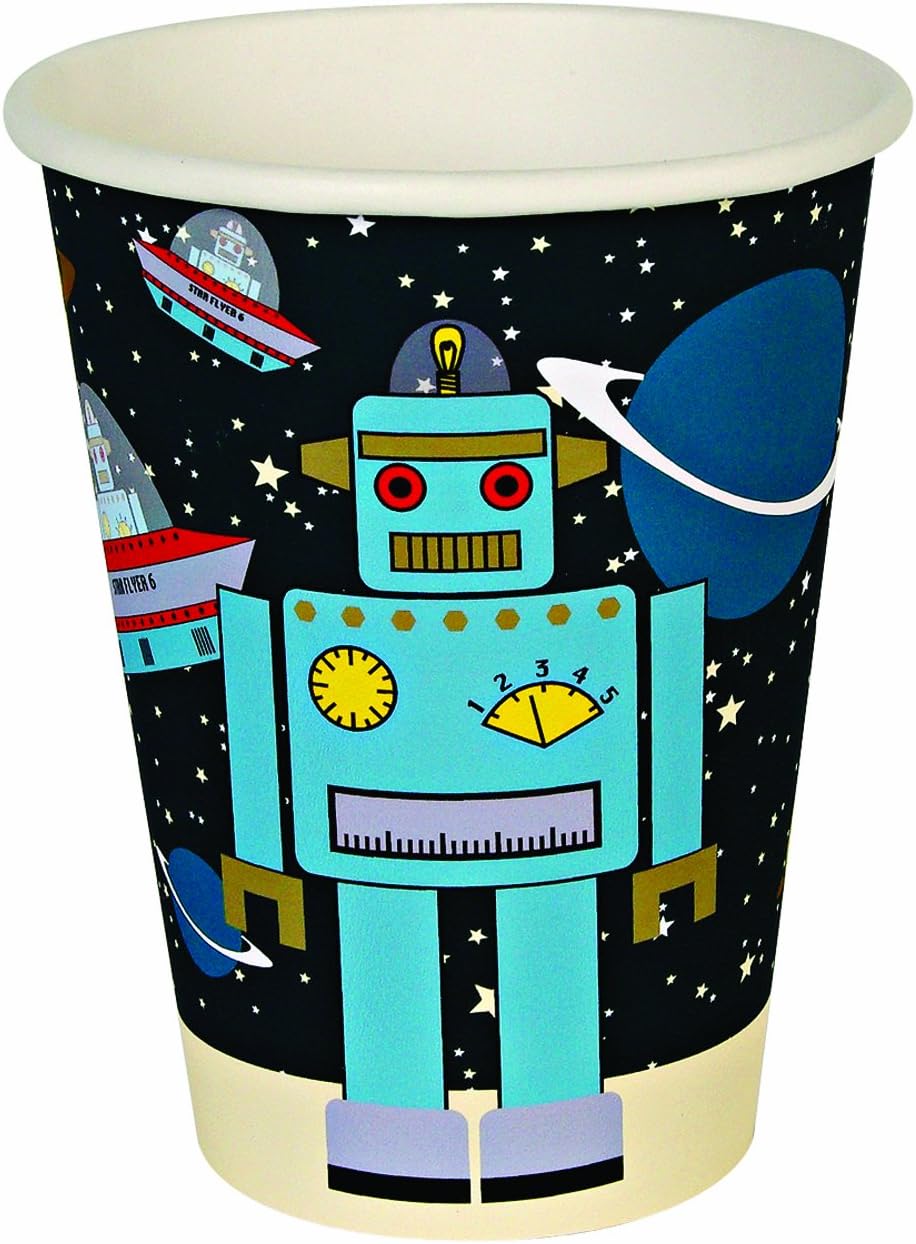 Space Robot Cups - 12pk