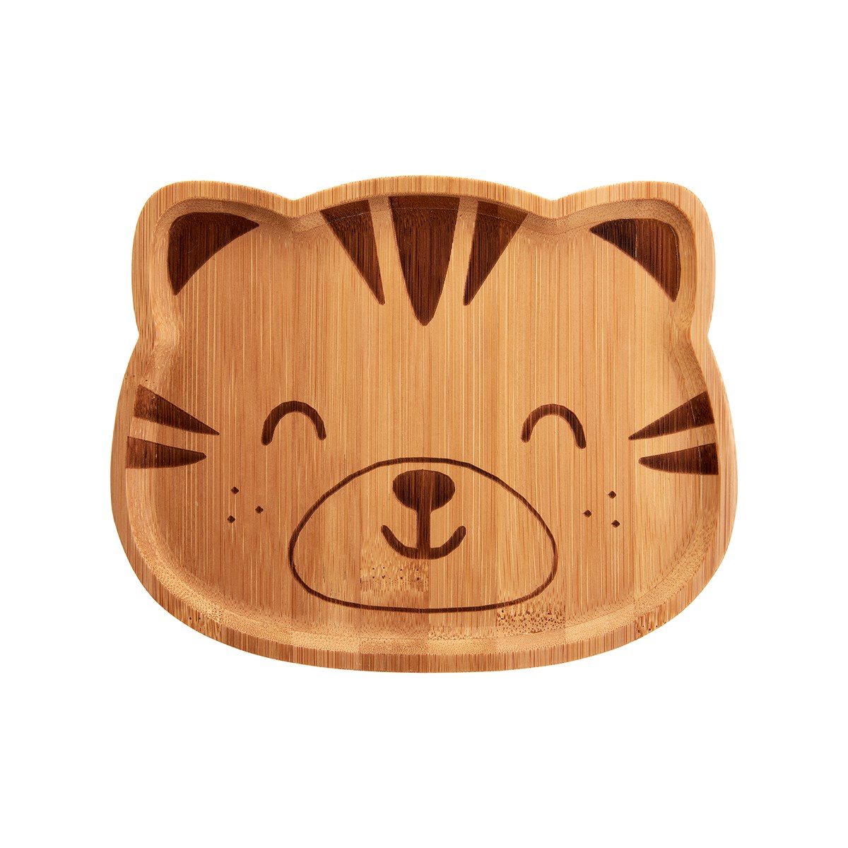 Tiger Bamboo Plate