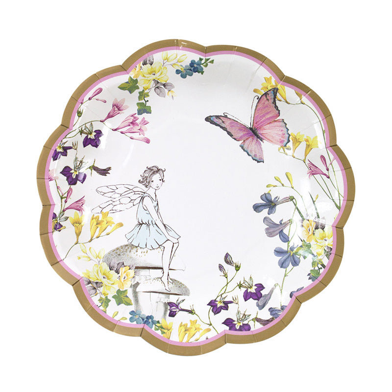 Truly fairy plate, blue fairy