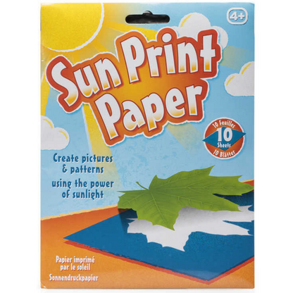 Sun Print Paper Kit - STEM activity - Pack of 10 Sheets